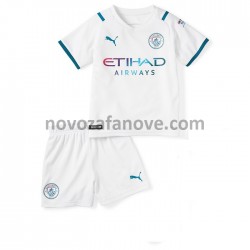 Nogometni Dres Manchester City Dječji Gostujući 2021-2022 Kratkih Rukava