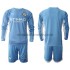 Nogometni Dres Manchester City Dječji Domaći 2021-2022 Dugim Rukavima