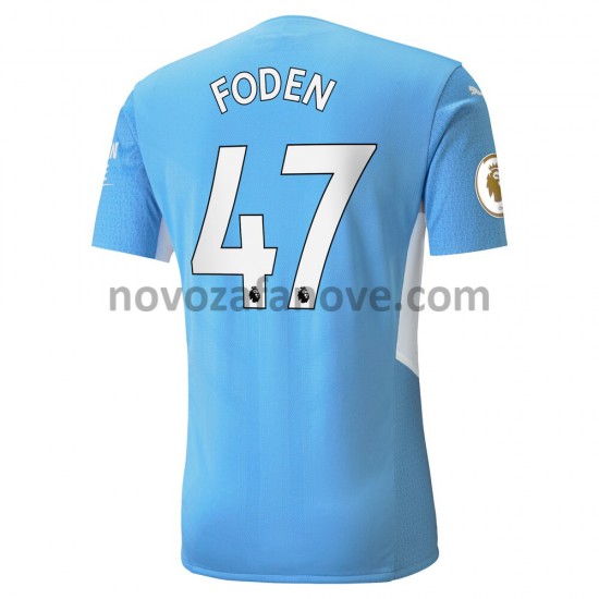 Nogometni Dres Manchester City Phil Foden 47 Domaći 2021-2022 Kratkih Rukava