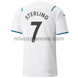 Nogometni Dres Manchester City Raheem Sterling 7 Gostujući 2021-2022 Kratkih Rukava