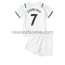 Nogometni Dres Manchester City Raheem Sterling 7 Dječji Gostujući 2021-2022 Kratkih Rukava