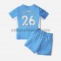 Nogometni Dres Manchester City Riyad Mahrez 26 Dječji Domaći 2021-2022 Kratkih Rukava