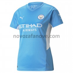 Nogometni Dres Manchester City Ženska Domaći 2021-2022 Kratkih Rukava