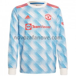 Nogometni Dres Manchester United Gostujući 2021-2022 Dugim Rukavima