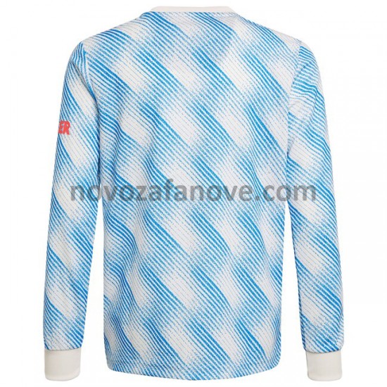 Nogometni Dres Manchester United Gostujući 2021-2022 Dugim Rukavima