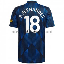 Nogometni Dres Manchester United Bruno Fernandes 18 Treći 2021-2022 Kratkih Rukava