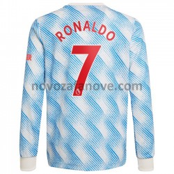 Nogometni Dres Manchester United Cristiano Ronaldo 7 Gostujući 2021-2022 Dugim Rukavima