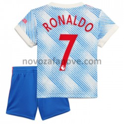 Nogometni Dres Manchester United Cristiano Ronaldo 7 Dječji Gostujući 2021-2022 Kratkih Rukava