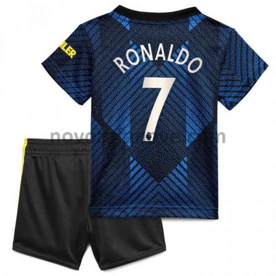 Nogometni Dres Manchester United Cristiano Ronaldo 7 Dječji Treći 2021-2022 Kratkih Rukava