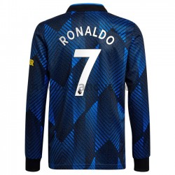 Nogometni Dres Manchester United Cristiano Ronaldo 7 Treći 2021-2022 Dugim Rukavima