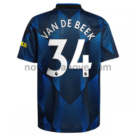 Nogometni Dres Manchester United Donny van de Beek 34 Treći 2021-2022 Kratkih Rukava