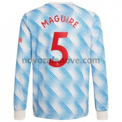 Nogometni Dres Manchester United Harry Maguire 5 Gostujući 2021-2022 Dugim Rukavima