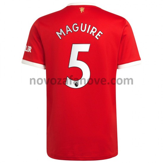 Nogometni Dres Manchester United Harry Maguire 5 Domaći 2021-2022 Kratkih Rukava
