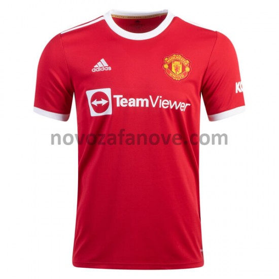 Nogometni Dres Manchester United Domaći 2021-2022 Kratkih Rukava