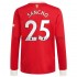 Nogometni Dres Manchester United Jadon Sancho 25 Domaći 2021-2022 Dugim Rukavima