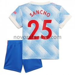 Nogometni Dres Manchester United Jadon Sancho 25 Dječji Gostujući 2021-2022 Kratkih Rukava