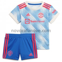 Nogometni Dres Manchester United Dječji Gostujući 2021-2022 Kratkih Rukava