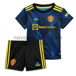 Nogometni Dres Manchester United Dječji Treći 2021-2022 Kratkih Rukava
