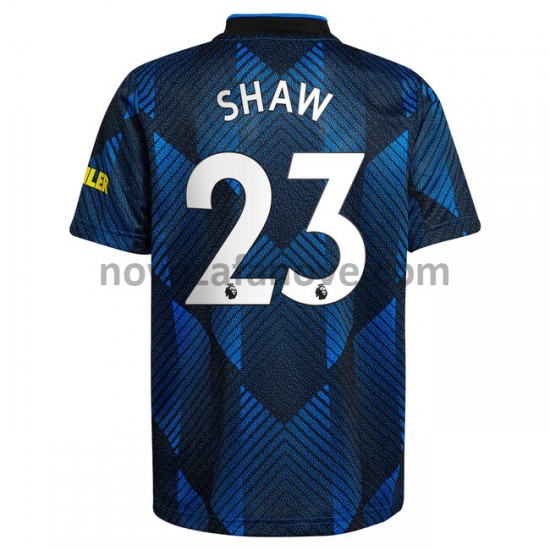 Nogometni Dres Manchester United Luke Shaw 23 Treći 2021-2022 Kratkih Rukava