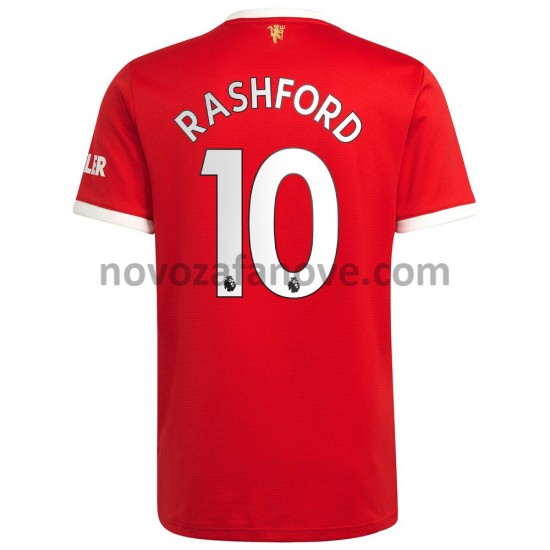 Nogometni Dres Manchester United Marcus Rashford 10 Domaći 2021-2022 Kratkih Rukava