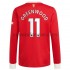 Nogometni Dres Manchester United Mason Greenwood 11 Domaći 2021-2022 Dugim Rukavima