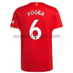 Nogometni Dres Manchester United Paul Pogba 6 Domaći 2021-2022 Kratkih Rukava