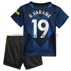 Nogometni Dres Manchester United Raphael Varane 19 Dječji Treći 2021-2022 Kratkih Rukava