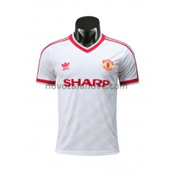 Nogometni Dres Manchester United Retro Gostujući 1986 Kratkih Rukava