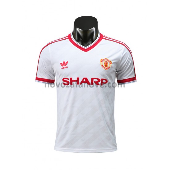 Nogometni Dres Manchester United Retro Gostujući 1986 Kratkih Rukava