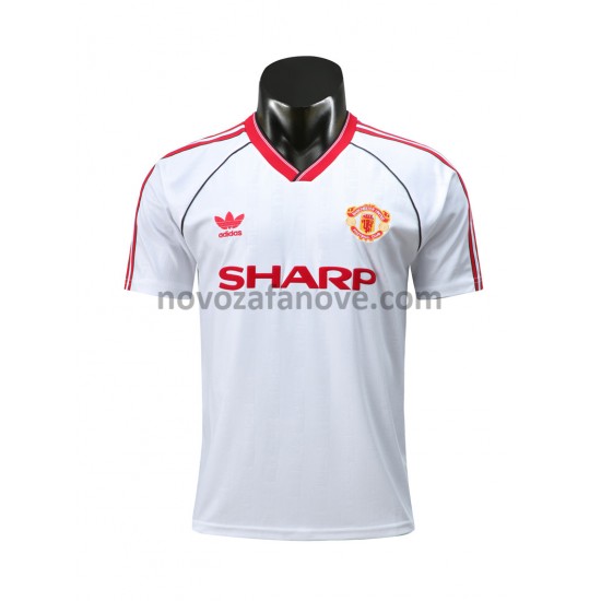 Nogometni Dres Manchester United Retro Gostujući 1988 Kratkih Rukava