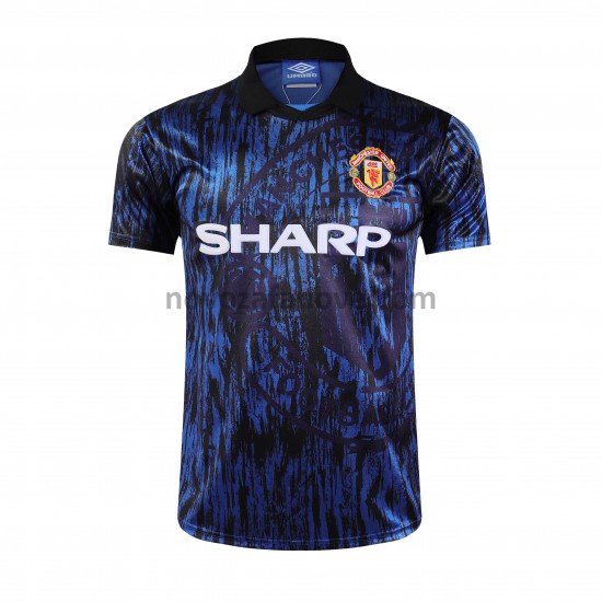 Nogometni Dres Manchester United Retro Gostujući 1993 Kratkih Rukava