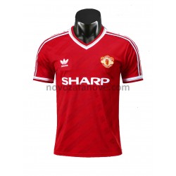 Nogometni Dres Manchester United Retro Domaći 1986 Kratkih Rukava
