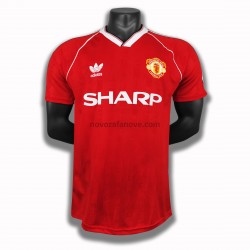Nogometni Dres Manchester United Retro Domaći 1988 Kratkih Rukava