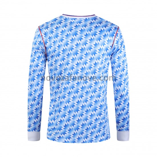 Nogometni Dres Manchester United Retro Domaći 1992 Dugim Rukavima
