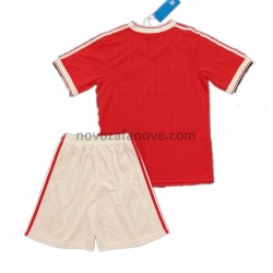 Nogometni Dres Manchester United Retro Dječji Domaći 1984 Kratkih Rukava