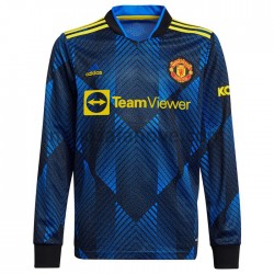 Nogometni Dres Manchester United Treći 2021-2022 Dugim Rukavima