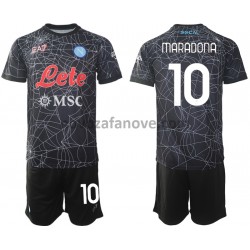 Nogometni Dres SSC Napoli Diego Maradona 10 Special Dječji Domaći 2021-2022 Kratkih Rukava