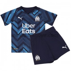 Nogometni Dres Olympique de Marseille Dječji Gostujući 2021-2022 Kratkih Rukava