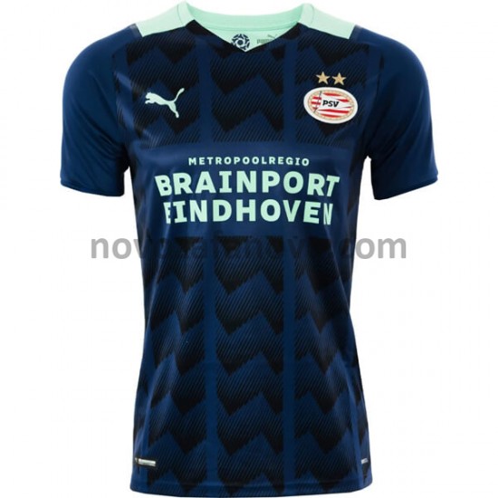 Nogometni Dres PSV Eindhoven Gostujući 2021-2022 Kratkih Rukava