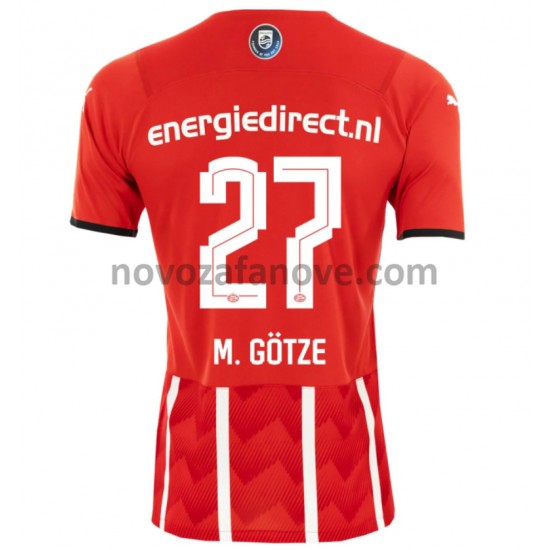 Nogometni Dres PSV Eindhoven Mario Gotze 27 Domaći 2021-2022 Kratkih Rukava