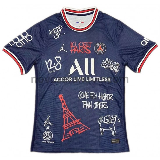 Nogometni Dres Paris Saint-Germain Graffiti Domaći 2021-2022 Kratkih Rukava