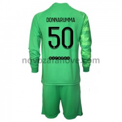 Nogometni Dres Paris Saint-Germain Golmanski Gianluigi Donnarumma 50 Dječji Treći 2021-2022 Dugim Rukavima