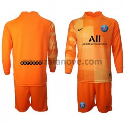 Nogometni Dres Paris Saint-Germain Golmanski Dječji Domaći 2021-2022 Dugim Rukavima