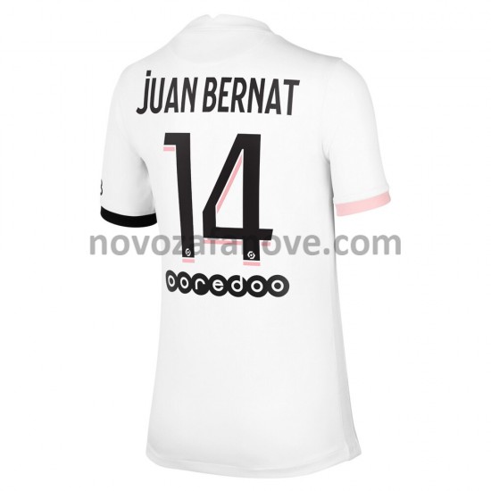 Nogometni Dres Paris Saint-Germain Juan Bernat 14 Gostujući 2021-2022 Kratkih Rukava