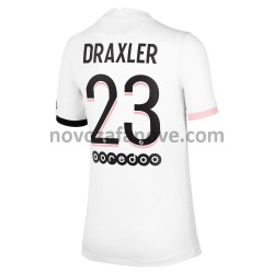 Nogometni Dres Paris Saint-Germain Julian Draxler 23 Gostujući 2021-2022 Kratkih Rukava
