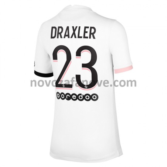 Nogometni Dres Paris Saint-Germain Julian Draxler 23 Gostujući 2021-2022 Kratkih Rukava