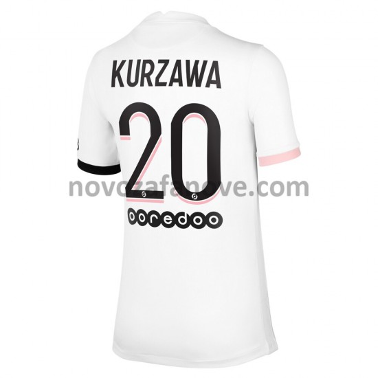Nogometni Dres Paris Saint-Germain Layvin Kurzawa 20 Gostujući 2021-2022 Kratkih Rukava