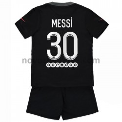 Nogometni Dres Paris Saint-Germain Lionel Messi 30 Dječji Treći 2021-2022 Kratkih Rukava
