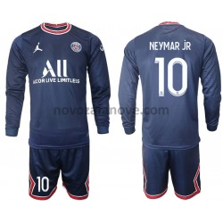 Nogometni Dres Paris Saint-Germain Neymar JR 10 Dječji Domaći 2021-2022 Dugim Rukavima