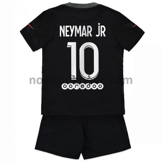 Nogometni Dres Paris Saint-Germain Neymar JR 10 Dječji Treći 2021-2022 Kratkih Rukava